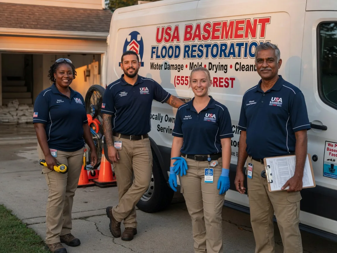 Basement Flood Cleanup company in Goodwine, IL